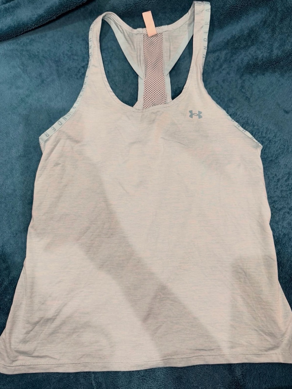 Under Armour Women's Light Blue Racerback Training Tank
